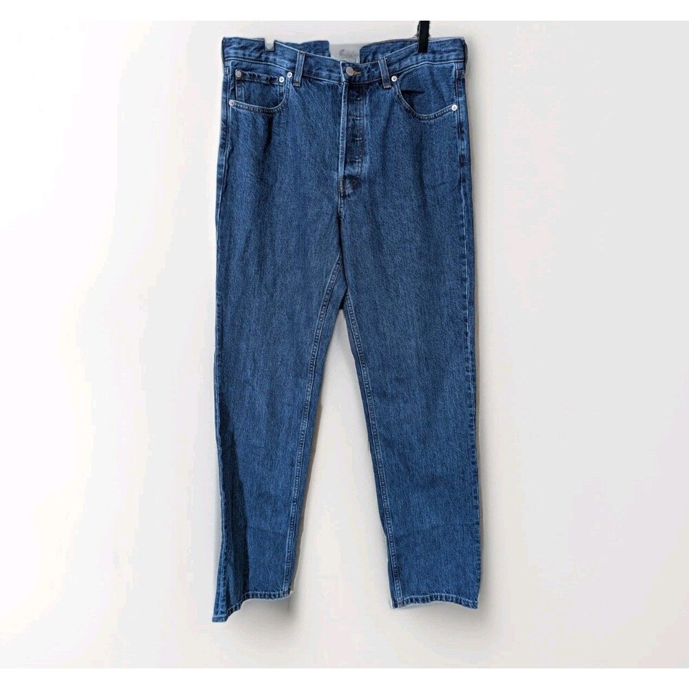 Everlane The Everybody Jeans Mens 34 E7 Straight Leg Blue Casual Preppy
